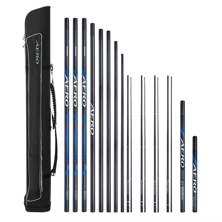 Shimano Aero X5 Competition Pole Pack + Kits - Fiskestænger - 8717009874441 - 1