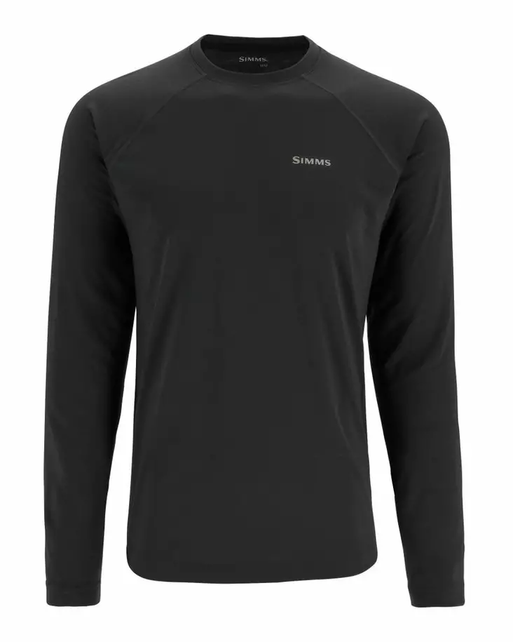 Simms Lightweight Baselayer Top Carbon - Undertrøjer - 694264655481 - 2