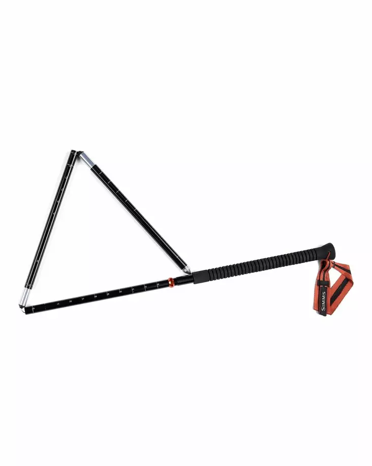 Simms Wading Staff Aluminium Black - Vadestave - 694264692851 - 1