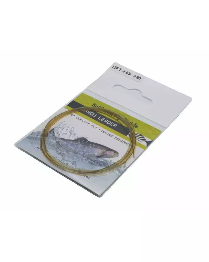 Soldarini Camou Tapered Leader 12' - Taperede Nylon -forfang - 8059016751941 - 1