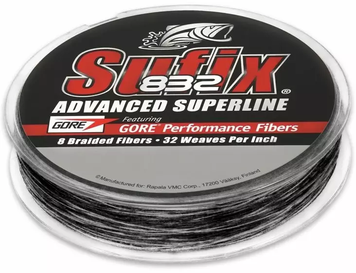 Sufix 832 Advanced Superline Black Mamba 150m - Fletteliner - 024777718951 - 1