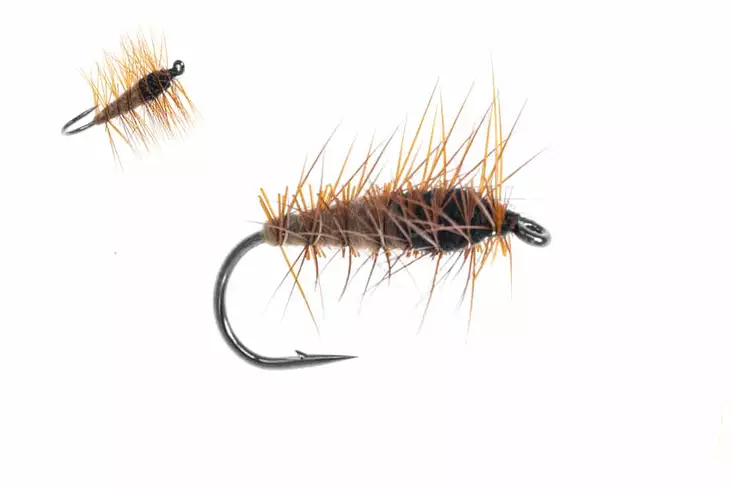Super Pupa Brown Dry Fly - Tørfluer - 06429810537591 - 1