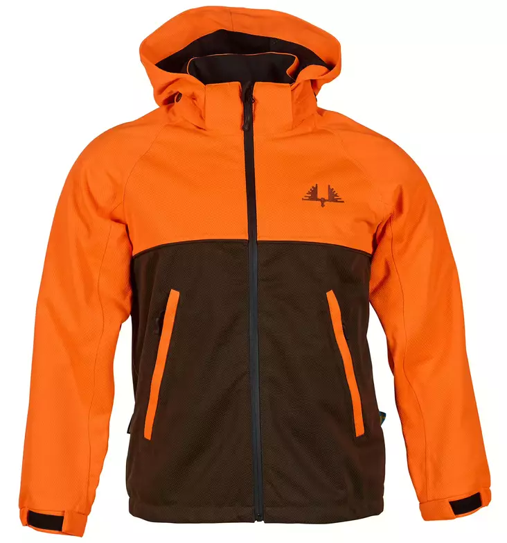 Swedteam Ridge Junior 2.0 Jacket Orange/Green - Børnenes jagttøj - 7330144042691 - 1