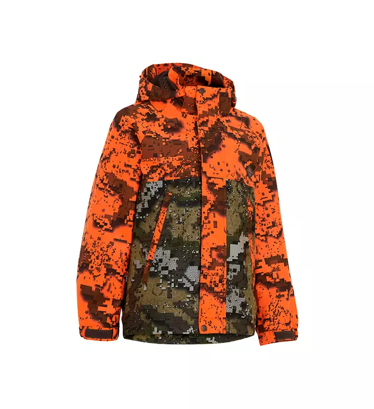 Swedteam Ridge New Jr Jacket Fire/Veil - Børnenes jagttøj - 7330144027391 - 1