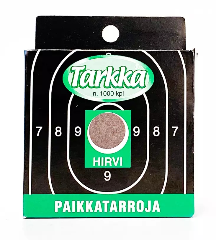 Tarkka Paikkatarra 16mm Hirvi - Plastklistermærker - 6410362412351 - 1