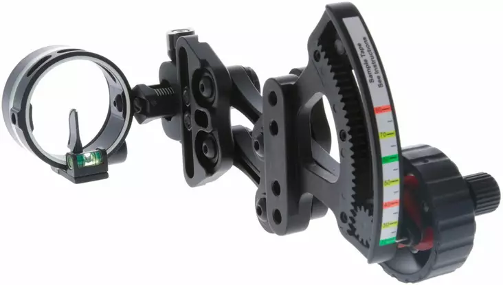 TruGlo Range Rover Micro Singe Pin Wheel RH - Bueskyttens Sigte - 788130018781 - 1