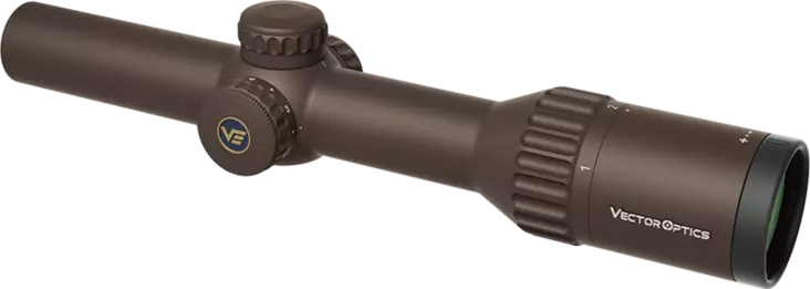 Vector Optics Continental x6 1-6x24 Coyote FDE HD SFP Hunting Scope - Øvrige kikkertsigter - 6976386122091 - 1