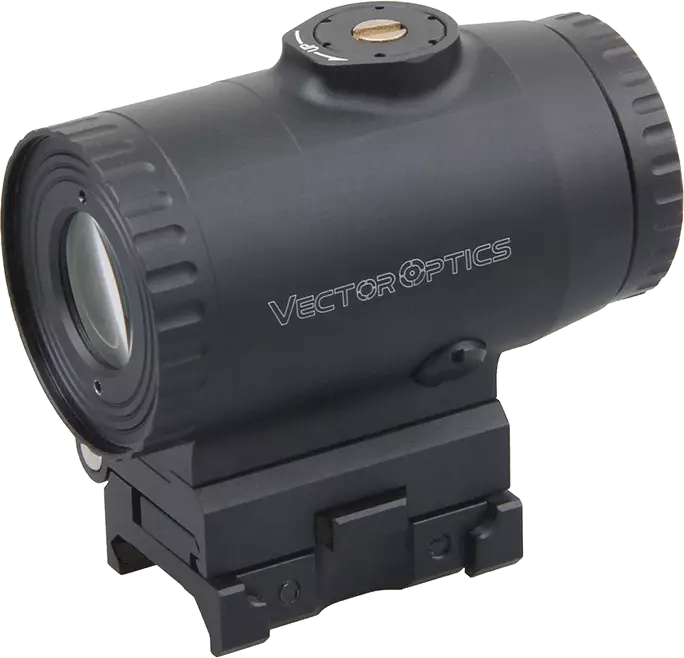 Vector Optics Paragon 3x18 Magnifier Mini Magnifier Scope - Øvrige røde prikkikkerter - 6976386121001 - 1