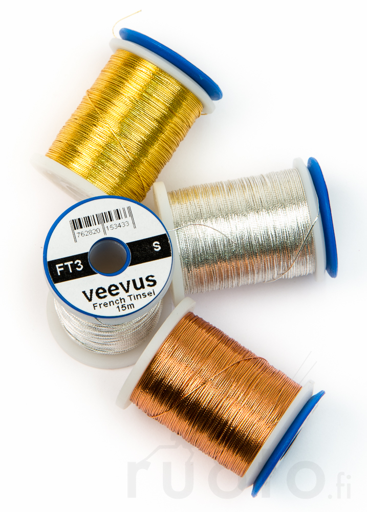 Veevus French Tinsel Small - Kroprib - 403001040301 - 1