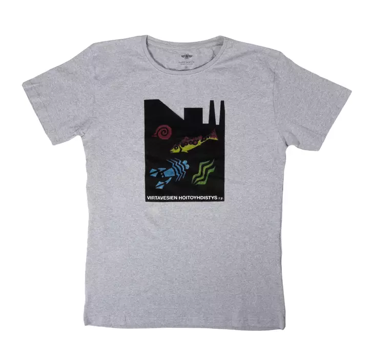 Virtavesien Hoitoyhdistyksen tukipaita - T-shirts herre - 1204202400001 - 1