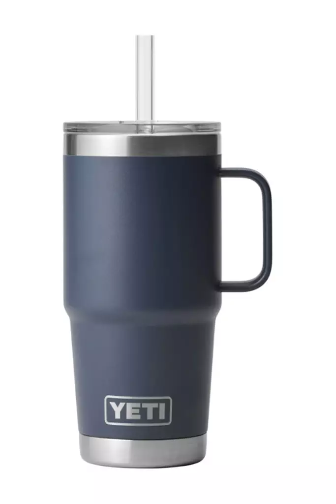 Yeti Rambler 25 Oz Straw Mug Navy - Termoflasker og -krus - 888830306741 - 1