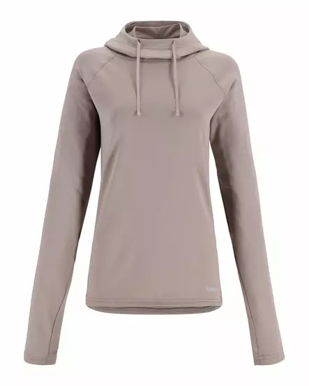 Simms Women's Heavyweight Baselayer Hoody Dolomite - Undertrøjer - 694264655672 - 2