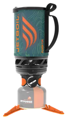 Jetboil Flash 1,0L - Ocean Topo - Campingkomfurer - 850019774672 - 1