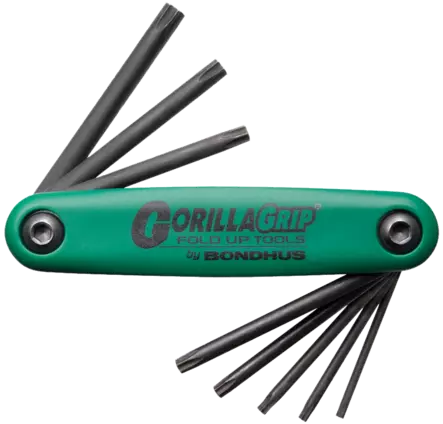 Gorilla Grip Torx-sarja T6-T25 - Buejustering - 037231126322 - 1