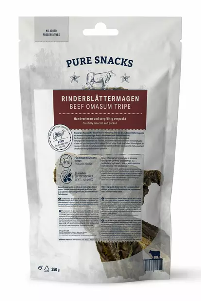Happy Dog Omasum Tripe 250g - Tørrede dyredele - 60892 - 2