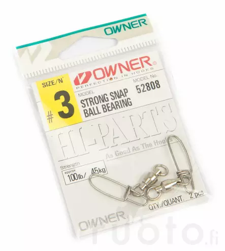Owner 52808 Strong Snap & Ball Bearing - Låse & svirvler - 4953873088452 - 2