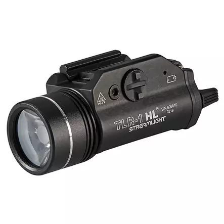 Streamlight TLR-1 HL Gun Light BLK - Våbenlygter til pistoler - 080926692602 - 2