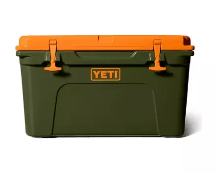 YETI TUNDRA 45 OLIVE/KING CRAB ORANGE - Kølekasser og -tasker - 888830630792 - 1