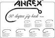 Ahrex PR360 50 Degree Jig Hook - Saltvandskroge - 655043957172 - 2