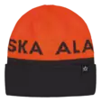 Alaska Reversible Beanie Brown/Orange - Hovedbeklædning til jagt - 6438347050732 - 2