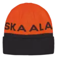 Alaska Reversible Beanie Brown/Orange - Hovedbeklædning til jagt - 6438347050732 - 3