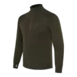 Beretta Glider Merino Half Zip Sweater Green Moss - Jægerens basis- og mellemlag - 8051832693832 - 1