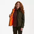Deerhunter Lady Pam Bonded Fleece Jacket Reversible - Damejagtjakker - 5702827187562 - 6