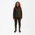 Deerhunter Lady Pam Bonded Fleece Jacket Reversible - Damejagtjakker - 5702827187562 - 8