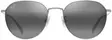 Maui Jim Kauwela - Shiny Silver Frame with Neutral Grey Lens - Plastlinser - 603429084332 - 2