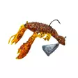 Orka King Crab 5,5cm 4kpl - Krabbegrej og insektimitationer - 1730010052 - 2
