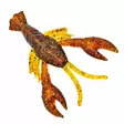 Orka King Crab 5,5cm 4kpl - Krabbegrej og insektimitationer - 1730010052 - 1