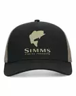Simms Double Haul Trucker Stone Black - Truckere - 694264673942 - 2