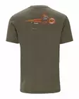 Simms Let It Fly T-Shirt Military Heather - T-shirts herre - 694264678862 - 2