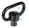 UTG Steel QD Sling Swivel 1.38" Loop - Remøjer og -beslag - 4712274526822 - 2