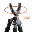 Vanguard Quest T62U tripod 70-157cm - Stativer og tilbehør - 4719856235882 - 4