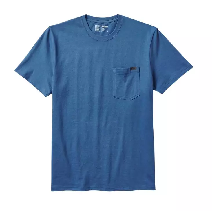 5.11 Elite S/S Tee Blue - Taktiske trøjer - 198900090082 - 1