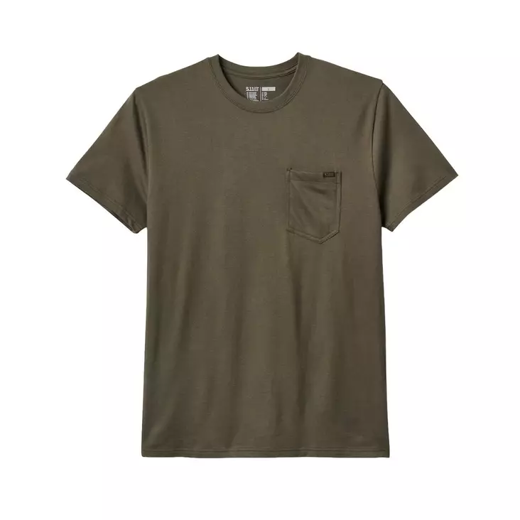 5.11 Elite S/S Tee Ranger Green - Taktiske trøjer - 888579973242 - 1