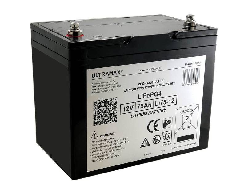 Ultramax Lithium LiFePo4 - Bådbatterier - 5036446801692 - 1