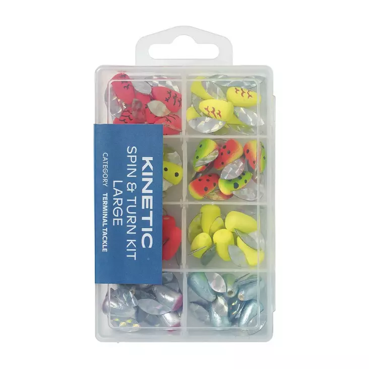 Kinetic Spin&Turn Kit M - Selvlysende dele & attraktorer - 5707461360302 - 1