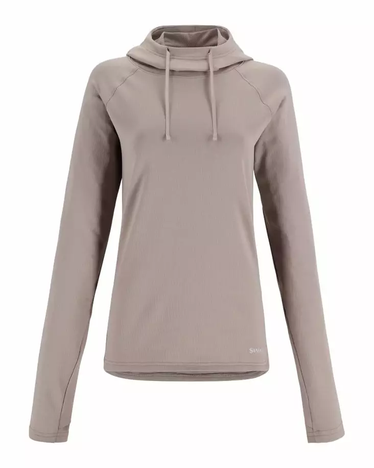 Simms Women's Heavyweight Baselayer Hoody Dolomite - Undertrøjer - 694264655672 - 2