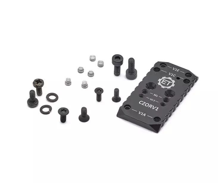 Eemann Tech Shadow2 OR adapter plate - Adapterplader til pistolsigter - ET-130132 - 1
