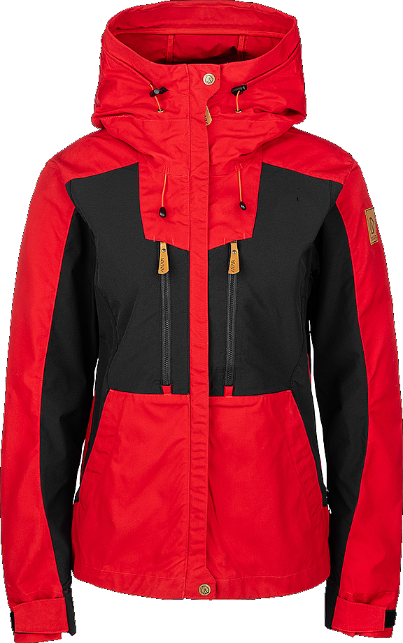 Anar Galda W´s Jacket Black/Red - Skaljakker damer - 6438014295442 - 1