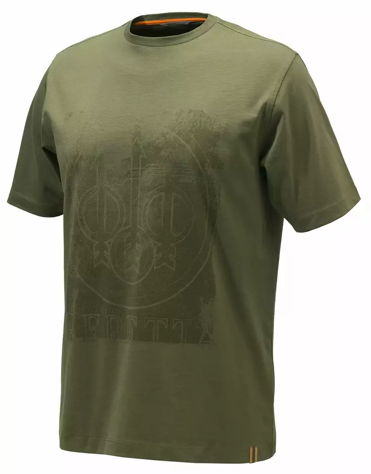 Beretta Logo T-Shirt Dark Olive - Jægertrøjer - 8051832531172 - 1