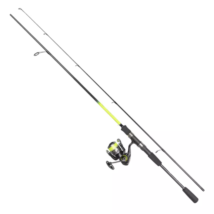 Daiwa Crossfire LT Chartreuse Flame Combo - Universal sæt - 5055545240362 - 1