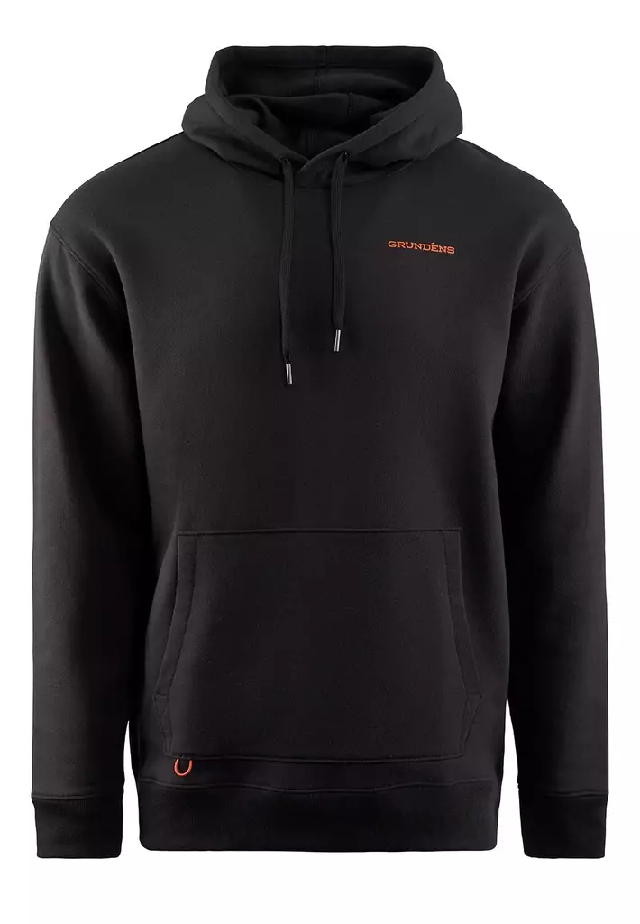 Grundens Displacement DWR Hoodie SL Fisherman Black - Hættetrøjer - 0840316341172 - 1
