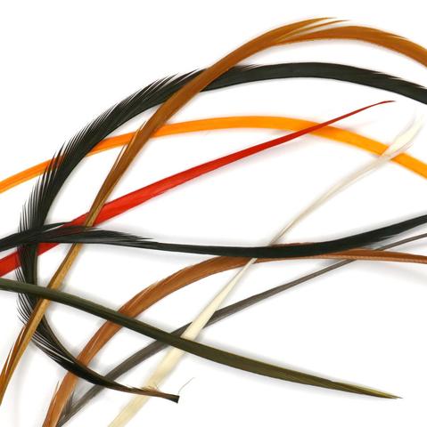 Hareline Stripped Goose Biots - Øvrige fjer - 40450300042 - 1