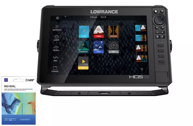 Lowrance HDS Live 12 and C-Map Reveal Finland Map - Ekkolod/plotter kombination - 2702202312 - 1