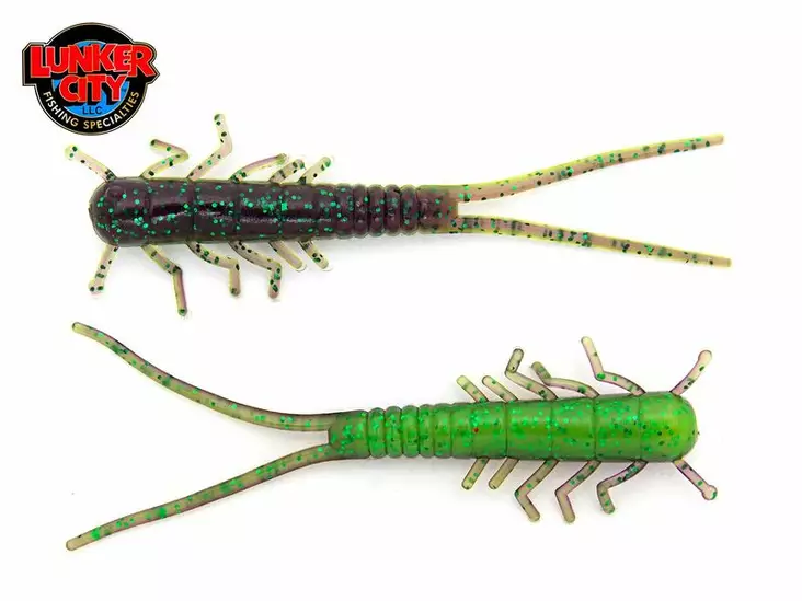 Lunker City Hellgies 7.5cm - Krabbegrej og insektimitationer - 1730030012 - 2