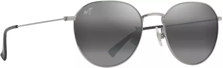 Maui Jim Kauwela - Shiny Silver Frame with Neutral Grey Lens - Plastlinser - 603429084332 - 1