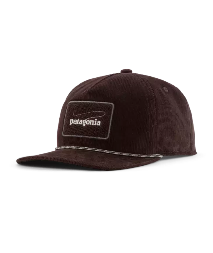 Patagonia Fly Catcher Hat Casting Logo Den Brown - Øvrige hovedbeklædninger - 198077866022 - 1
